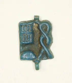 Plaque Amulet with the Name of the God Ptah, Egypt, Third Intermediate Period
