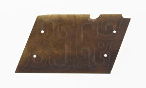 Plaque, Eastern Zhou dynasty, (c. 770-256 B.C.), 7th / 6th century B.C. Creator: Unknown