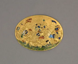 Plaque, France, 19th century. Creator: Unknown