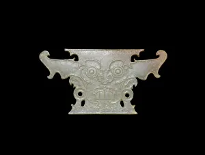 Plaque with Human Head, late Neolithic period, Shejiahe culture, c. 2500 / 2000 B. C