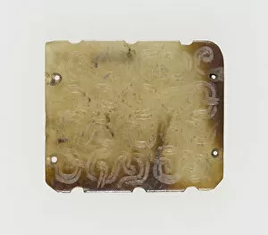 Plaque with Interlinked Scrolls, Eastern Zhou dynasty, (c. 770-256 B.C.), 7th century B.C