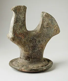 Plaques Prints: Plaque: Rooster. Creator: Unknown