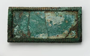 Cracked Collection: Plaque, Western Han dynasty, 2nd century B. C. E. Creator: Unknown