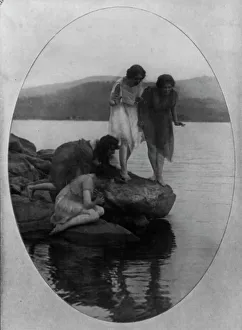 A plastic group, 1914. Creator: Frances Benjamin Johnston
