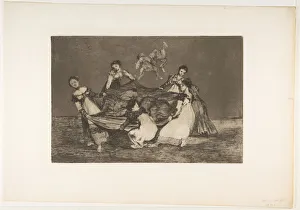 Folly Prints: Plate 1 from the Disparates : Feminine folly. ca. 1816-23 (published 1864)