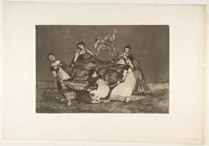 Folly Gallery: Plate 1 from the Disparates : Feminine folly. ca. 1816-23 (published 1864)
