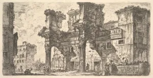 Plate 1: Part of the Forum of Nerva (Parte del Foro di Nerva), ca. 1748 Plate 1: Part of the Forum of Nerva (Parte del Foro di Nerva), ca. 1748