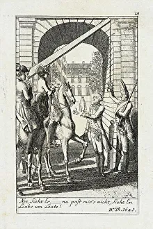 Johann Gottwerth Muller Prints: Plate 10 for J.G. Muller's Siegfried von Lindenberg