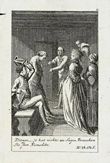 Johann Gottwerth Muller Prints: Plate 11 for J.G. Muller's Siegfried von Lindenberg