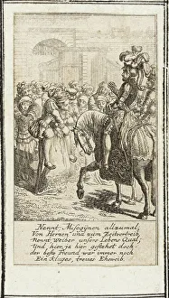 Morality Prints: Plate 11 for Moral and Satiric Content, 1778. Creator: Daniel Nikolaus Chodowiecki