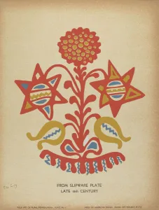 Screenprint Prints: Plate 11: From the Portfolio Folk Art of Rural Pennsylvania, c. 1939. Creator: Unknown