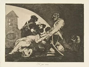 Attacker Gallery: Plate 11 from 'The Disasters of War (Los Desastres de la Guerra): Neither do these