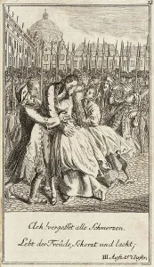 Plate 12 from The Deserter by Sedaine, 1775. Creator: Daniel Berger