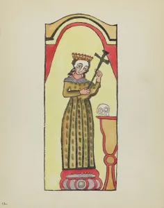 Plate 12: Saint Rita: From Portfolio Spanish Colonial Designs of New Mexico, 1935 / 1942. Creator: Unknown