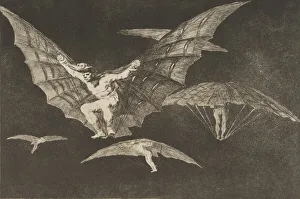 Plate 13 from the Disparates : A Way of Flying, ca. 1816-23 (published 1864)