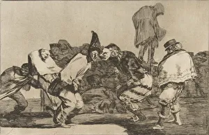 Folly Prints: Plate 14 from the Disparates : Carnival Folly, ca. 1816-23 (published 1864)