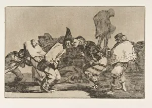 Plate 14 from the Disparates : Carnival Folly, ca. 1816-23 (published 1864)