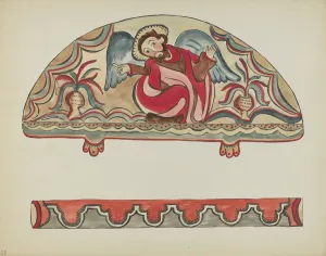 Plate 15: The Creation (Lunette): From Portfolio Spanish Colonial Designs of New Mexico, 1935 / 1942 Creator: Unknown