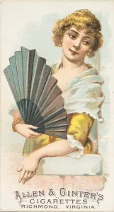 Schumacher And Prints: Plate 15, from the Fans of the Period series (N7) for Allen &amp