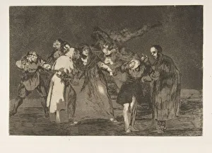 Folly Prints: Plate 16 from the Disparates : Wounds heal quicker than hasty words, ca