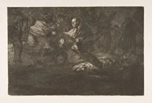 Folly Prints: Plate 18 from the Disparates : Birds of a feather flock together, ca
