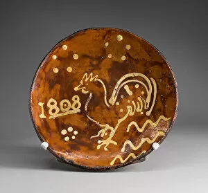 Plate, 1808. Creator: Unknown