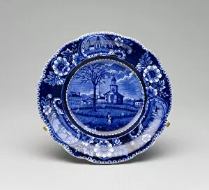 Plate, 1827 / 36. Creator: James and Ralph Clews