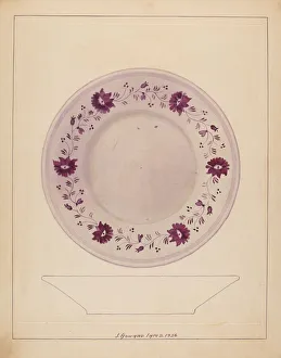 Plate, 1936. Creator: J. Howard Iams