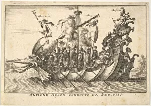 Plate 2: The Argonaut Amphion led by Mercury (Anfione Argon
