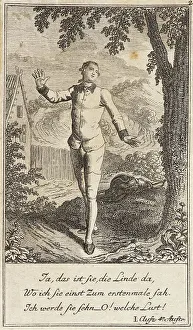 Plate 2 from The Deserter by Sedaine, 1775. Creator: Daniel Berger