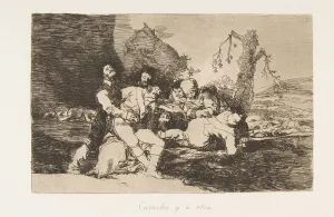 Disasters Of War Prints: Plate 20 from The Disasters of War (Los Desastres de la Guerra): Get t