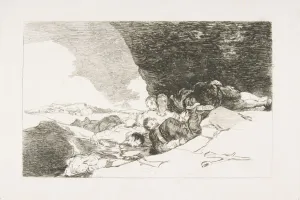 Disasters Of War Prints: Plate 23 from The Disasters of War (Los Desastres de la Guerra): The Same Elsewhere