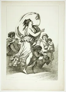 Huet Jean Baptiste I Prints: Plate 24 of 38 from Oeuvres de J. B. Huet, 1796–99. Creator: Jean Baptiste Marie Huet