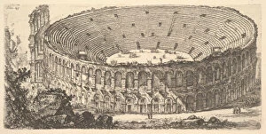 Plate 25: Amphitheater of Verona (Anfiteatro di Verona), ca. 1748
