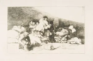 Hurt Prints: Plate 25 from The Disasters of War (Los Desastres de la Guerra): These too