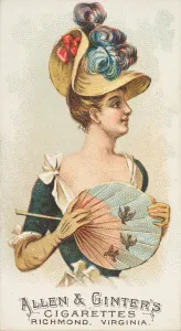 Plate 25, from the Fans of the Period series (N7) for Allen &