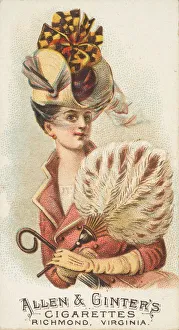 Plate 26, from the Fans of the Period series (N7) for Allen &