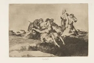 Burying Prints: Plate 27 from The Disasters of War (Los Desastres de la Guerra): Char