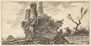 Plate 27: Tomb of the three Curiatii brothers in Albano (Sepolcro delle tre fratelli C