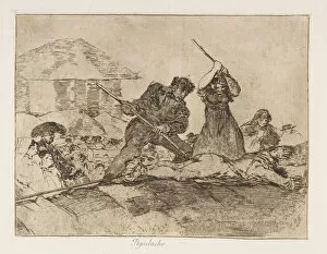 Goya Collection: Plate 28 from The Disasters of War (Los Desastres de la Guerra): Rabbl