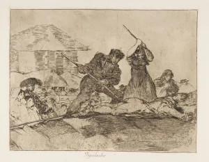 Torturing Prints: Plate 28 from The Disasters of War (Los Desastres de la Guerra): Rabbl