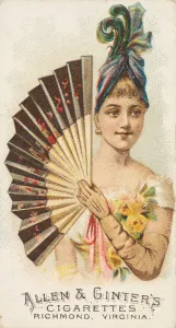 Schumacher And Prints: Plate 28, from the Fans of the Period series (N7) for Allen &amp