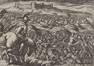 Civilis Gallery: Plate 29: Civilis Floods the Land by Defensively Breaking the Dikes