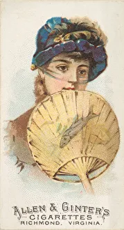 Schumacher And Prints: Plate 29, from the Fans of the Period series (N7) for Allen &amp
