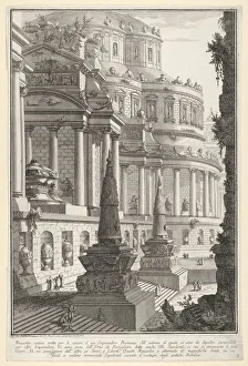 Plate 3: Ancient mausoleum erected for the ashes of a Roman emperor