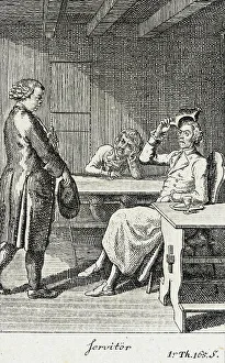 Johann Gottwerth Muller Prints: Plate 3 for J.G. Muller's Siegfried von Lindenberg