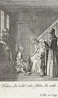 Smollett Tobias George Prints: Plate 3 for Thomas Smollett's The Adventures of Peregrine Pickle
