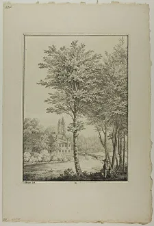 Blatt Baum Und Landschafts Studien Prints: Plate 31 from Blatt Baum und Landschafts Studien, c.1810. Creator: Lorenz Ekemann Alesson