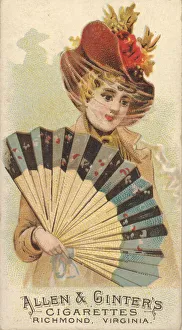Schumacher And Prints: Plate 33, from the Fans of the Period series (N7) for Allen &amp