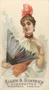 Schumacher And Prints: Plate 35, from the Fans of the Period series (N7) for Allen &amp